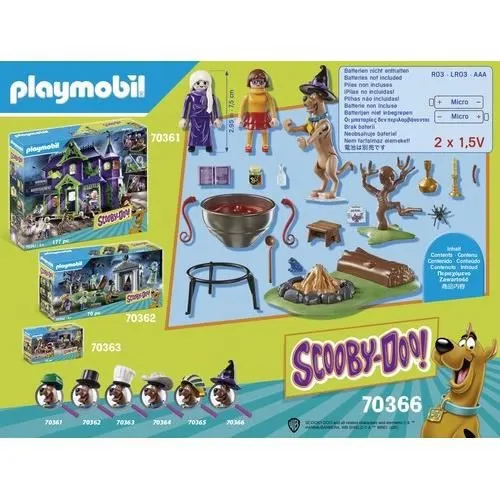 PLAYMOBIL 70366 - SCOOBY-DOO! Histoires dans le Chaudron-1