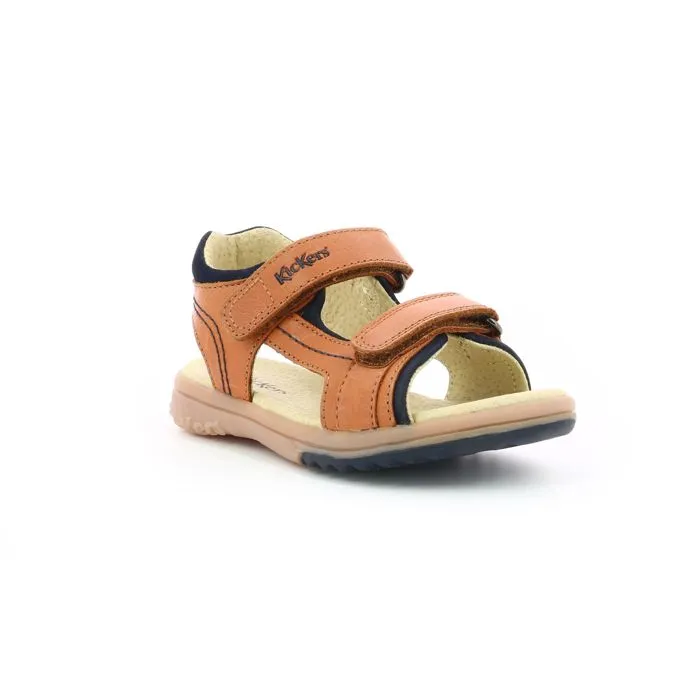 KICKERS Sandales Platino camel-1