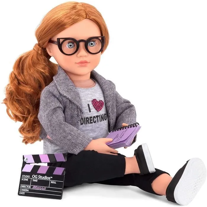 Poupée Deluxe - Our Generation - Mienna - 46 cm - Cheveux Roux - Accessoires Inclus-2