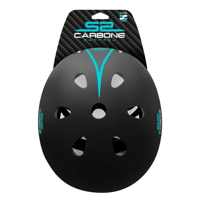 Casque skate - avec molette d'ajustement - SKIDS CONTROL CARBONE - JK525102-1