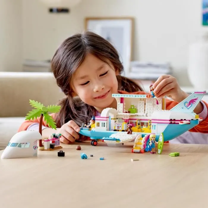 LEGO® Friends 41429 L’avion de Heartlake City, avec 3 Mini Poupées, Jouet pour Enfant de 7ans et + Fille et Garçon-3