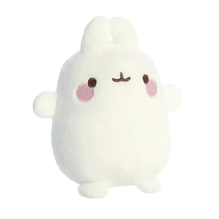 Peluche - Molang - Lapin - 12,5 cm - Douce - Écologique - Licence officielle-1