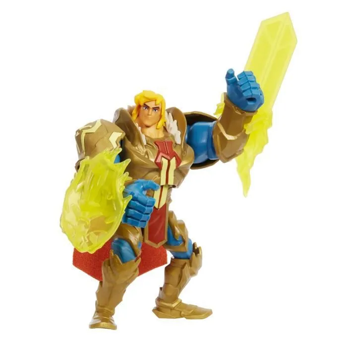 Figurine Deluxe Musclor - Les Maîtres de l'Univers - MATTEL - 16 points d'articulations - Accessoires de combat-0