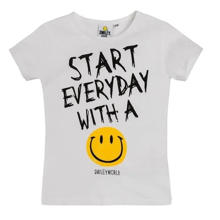 T-Shirt Smiley 6 ans enfant Emoji Tee Shirt