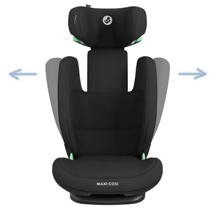 MAXI-COSI Siège Auto Rodifix S I-Size, Groupe 2/3, Isofix, Inclinable, Basic Black-1