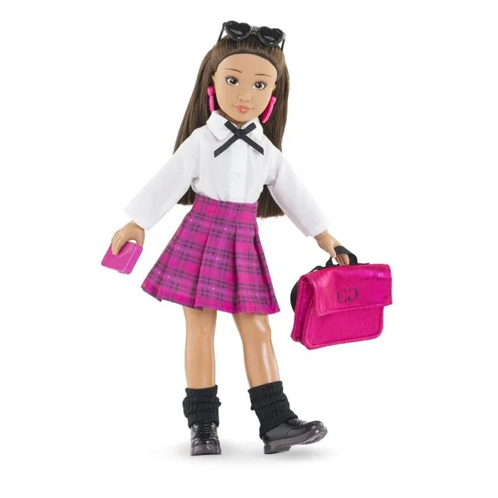 Accessoires poupée - COROLLE - Dressing Collège Anglais - 8 accessoires - dès 4 ans-5