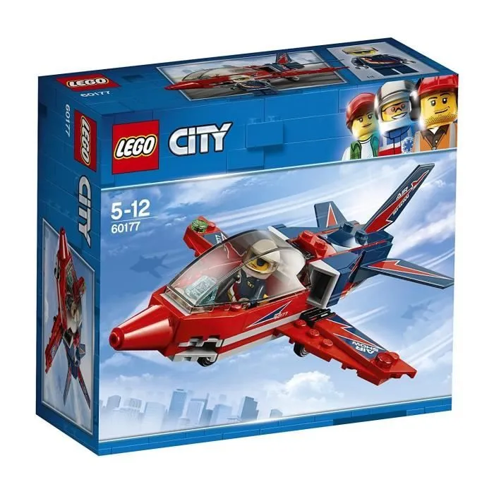 LEGO® City 60177 Le jet de voltige-0