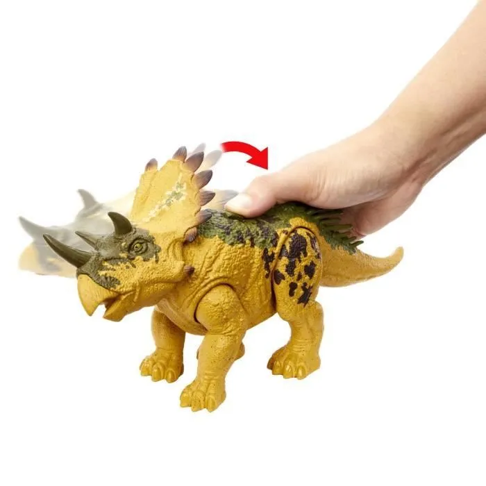 Figurine Regaliceratops Sonore - Mattel - HLP19 - Dinosaure Jurassic World-3