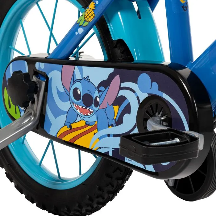 Vélo Enfant Disney Stitch 14” – Vélo Débutant avec Stabilisateurs, Design Amusant de Stitch et Confort pour Enfants de 4 à 6 Ans-3
