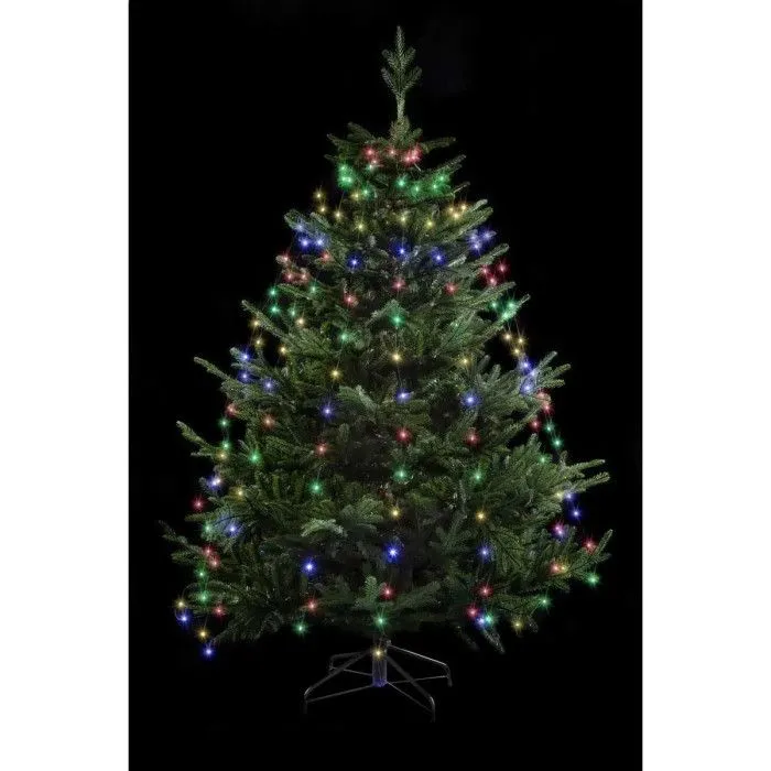 Robe lumineuse extérieur 232 LED multicolore H220cm avec transfo Feeric lights & christmas-1