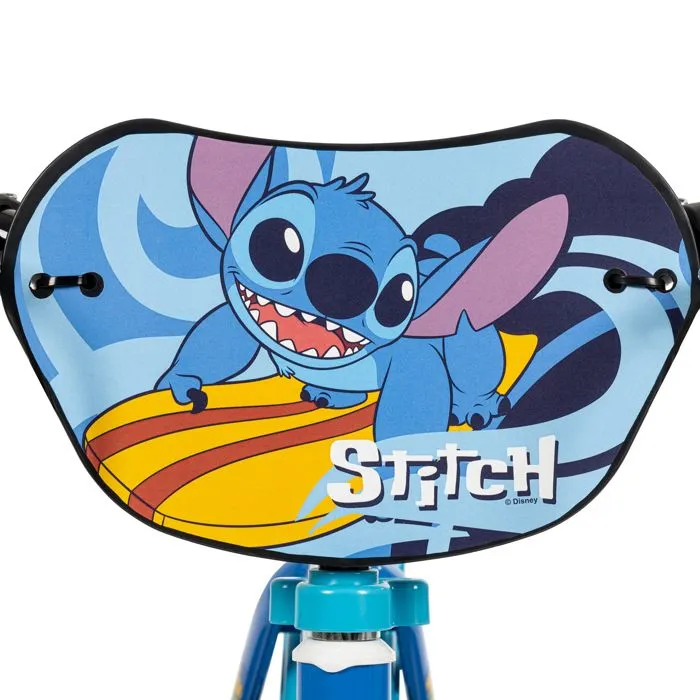 Vélo Enfant Disney Stitch 14” – Vélo Débutant avec Stabilisateurs, Design Amusant de Stitch et Confort pour Enfants de 4 à 6 Ans-4