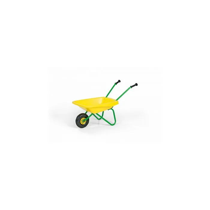 Brouette jaune en plastique ROLLY TOYS pour enfants à partir de 2 ans et demi-0