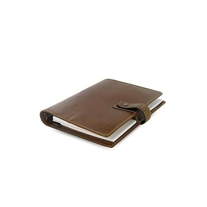 Agenda organiseur - FILOFAX - Malden - Format A5 - Mécanisme d'anneaux 30mm - Couleur Ocre-3
