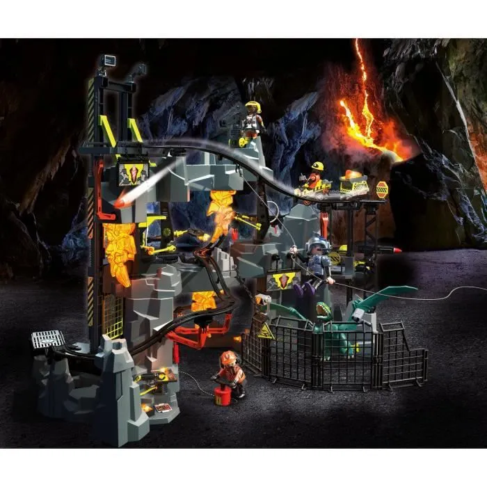 PLAYMOBIL - 70925 - Dino Rise - Dino Mine - Avec 4 personnages et 1 dino-1