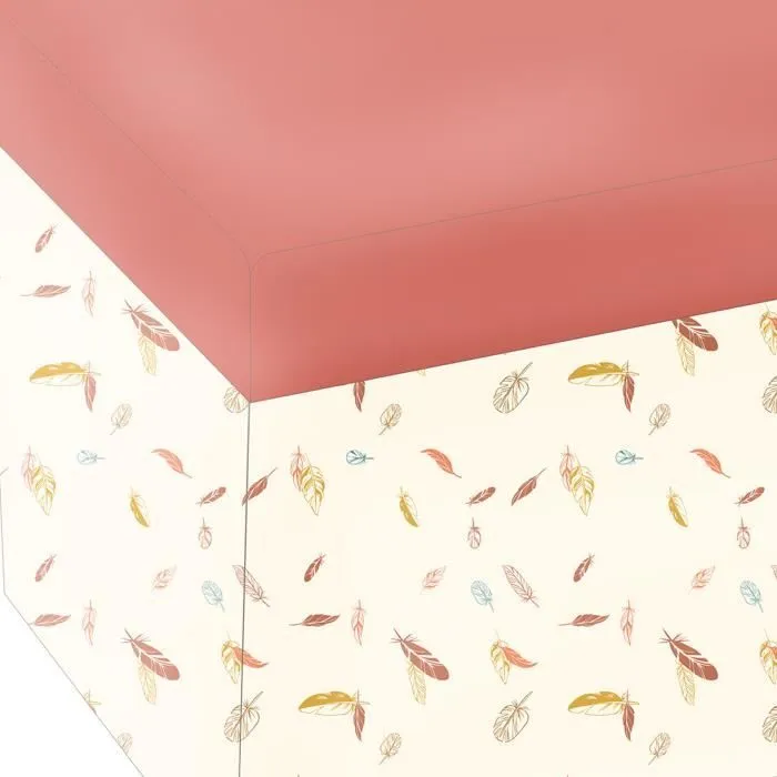 Caisse de rangement ou banquette perroquet Multicolore 48x32x32 cm-1
