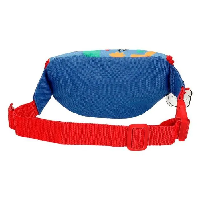 Banane Disney - 4224641 - Joumma Mickey Peek a Boo Sac Banane Bleu 27 x 11 x 6,5 cm Polyester L, Bleu, Sac Banane-1