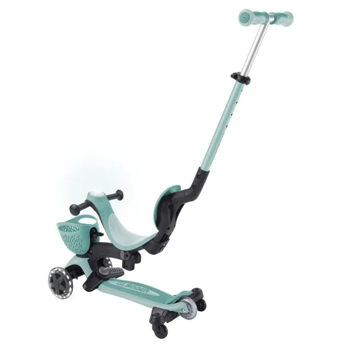 Globber - Trottinette évolutive GO-UP BABY 360 LIGHTS - Vert menthe-5