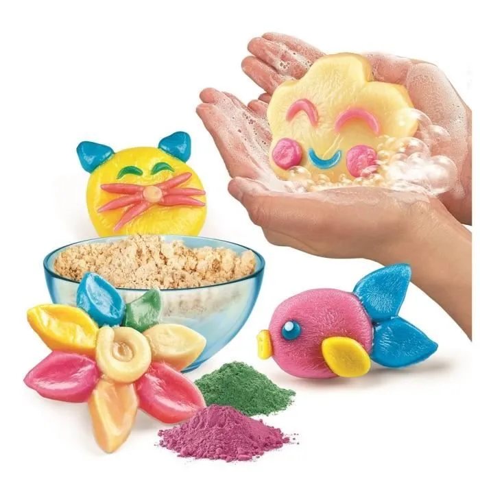 Clementoni - Jeu de science - Création de savons moelleux pour enfants - Ingrédients et ustensiles inclus - Dès 8 ans-2