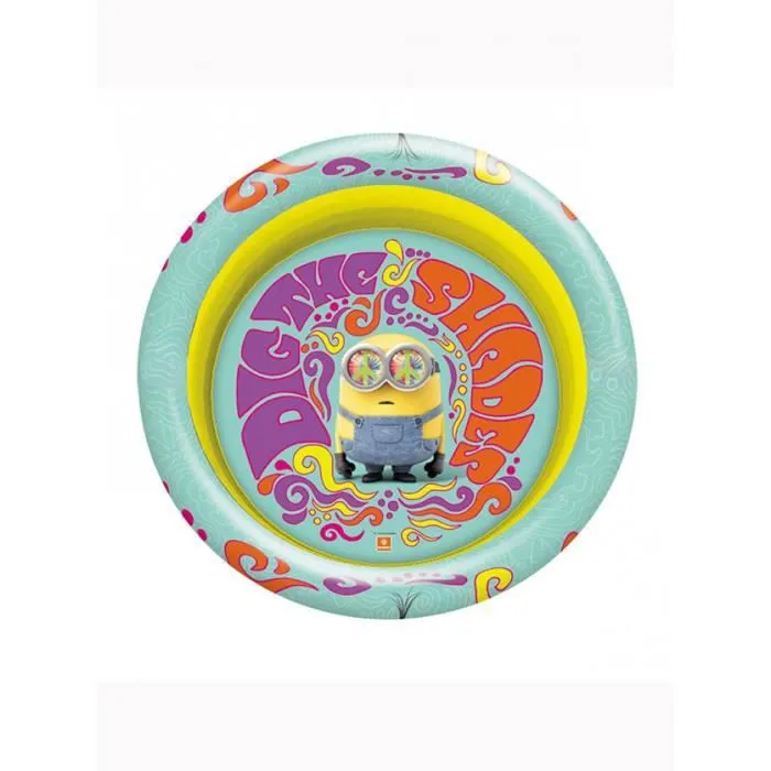 Piscine Gonflable LES MINIONS - MONDO - Diamètre 100 cm - Pour Enfant de 10 mois et plus-1