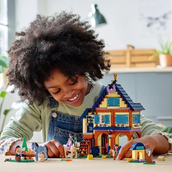 LEGO® 41683 Friends Le centre équestre de la forêt – Jouet Cheval avec Mini-Poupées pour Filles et Garçons-3