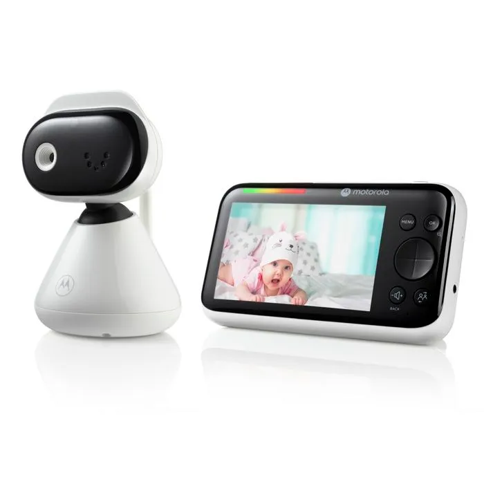 Babyphone MOTOROLA PIP 1500 - Caméra radio 2.4 GHz - Numérique - Blanc-1