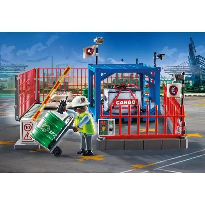 PLAYMOBIL - 70773 - Espace de stockage - Bleu - Enfant - Mixte - 4 ans-3