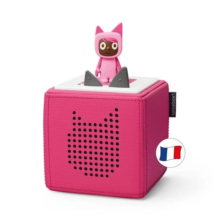 tonies® - Mon Premier Coffret Toniebox - Rose - Conteuse d'histoires-0
