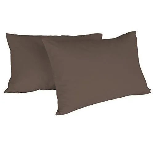 Taie d'oreiller - Datex - 8058575002761 - 100% Coton - Marron - 52 x 82 cm-0
