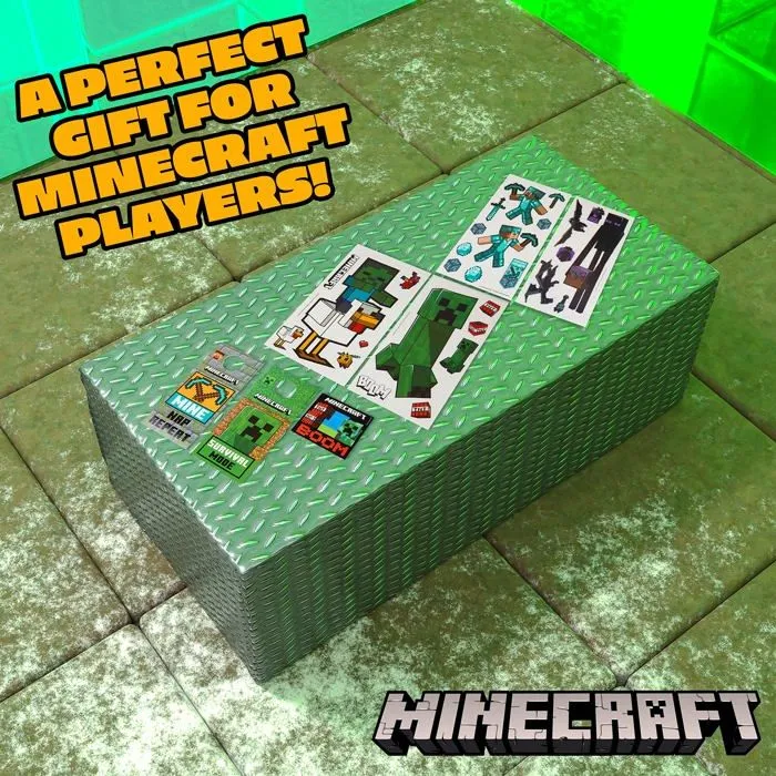 Stickers - lettres adhesives Minecraft - 227908536-NEW - Stickers Muraux Enfants et Accessoires Decoration Chambre Garcon-1