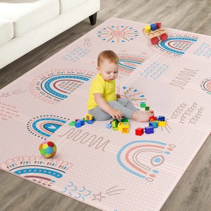Tapis de Jeu en mousse, épais et pliable pour enfants - 180 x 120 x 1 cm - NORDIC | SUPERBE BEBE-0