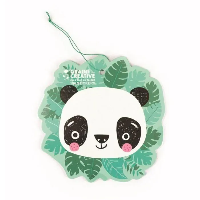 Carnet de 186 stickers - Animaux-0