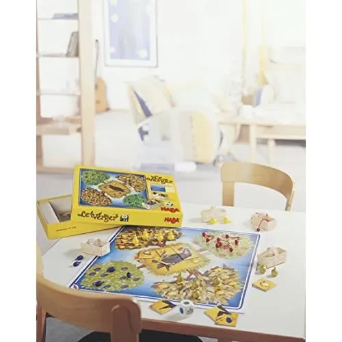 Jeu de société - HABA - Le verger - A partir de 3 ans - 2 joueurs ou plus - Durée 10 min-2