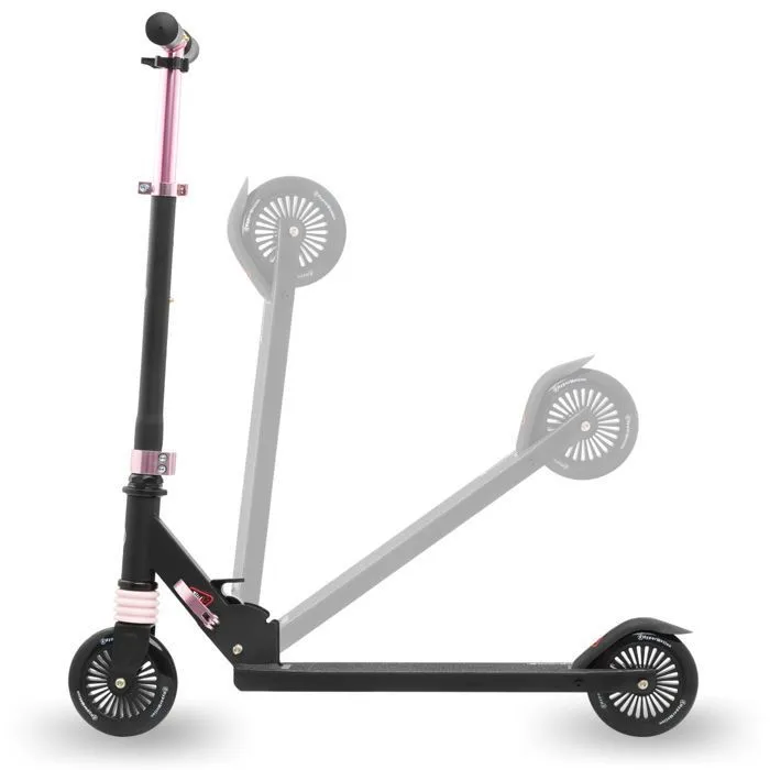 Trottinette - HyperMotion - Wally - Guidon Pliable - Amortisseur Spécial - Roues en Caoutchouc PU-4