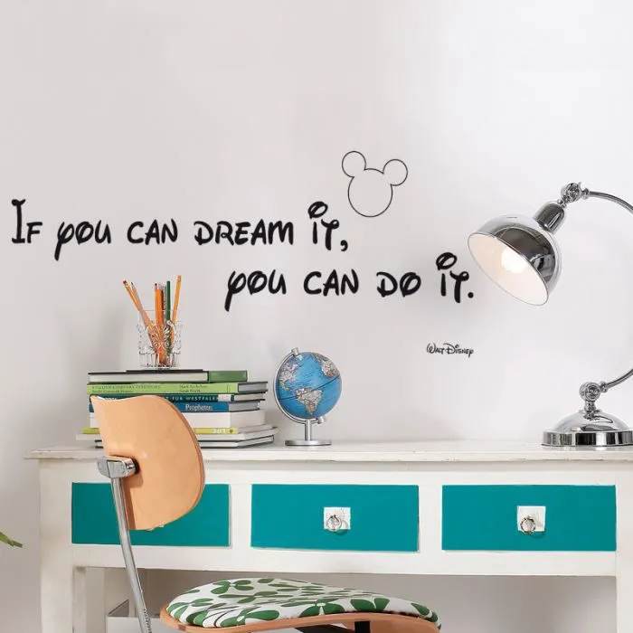 Stickers citation Walt Disney 'You Can Do it'-0