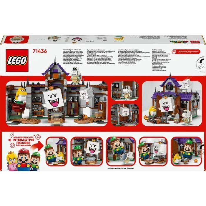LEGO® Super Mario 71436 Manoir hanté du Roi Boo - Set Collector Nintendo®-4