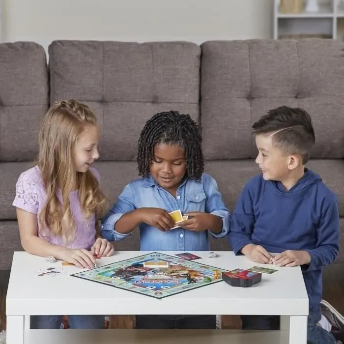 Monopoly Junior Electronique - Jeu de société pour enfants - Jeu de plateau-5