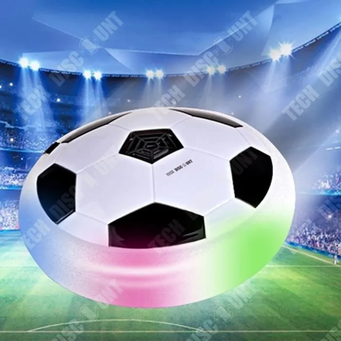 TD® ballon aeroglisseur airglisseur air power de foot interieur balle exterieur enfant fille garcon en plastique hover football-3