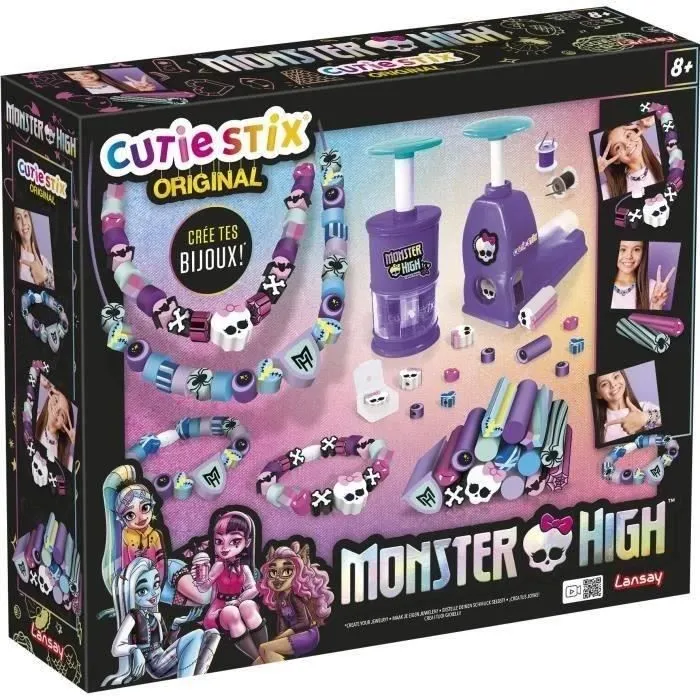 Jeu de création bijoux - LANSAY - 33134 - Cutie Stix Original - Monster High-0