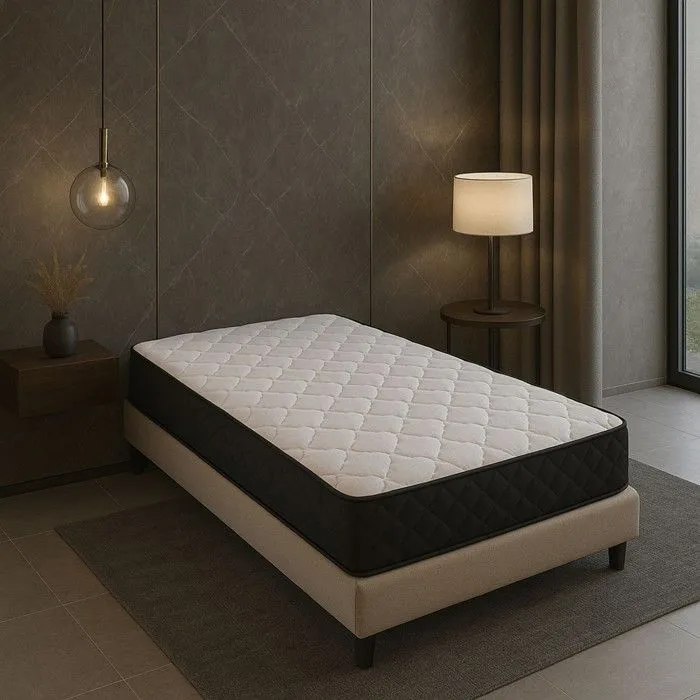 Matelas latex 90x200 cm avec oreiller mémoire de forme - MATELAS NUIT DE REVE-0