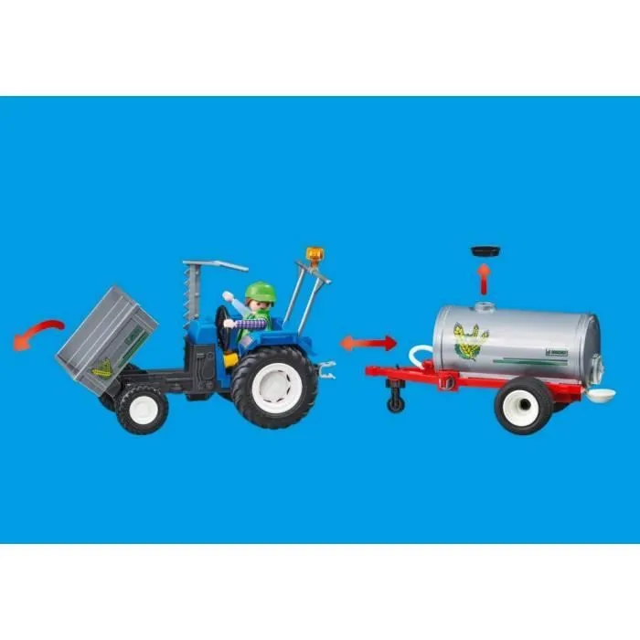 PLAYMOBIL COUNTRY 70367 AGRICULTEUR ET RESERVE D'EAU 70367-3