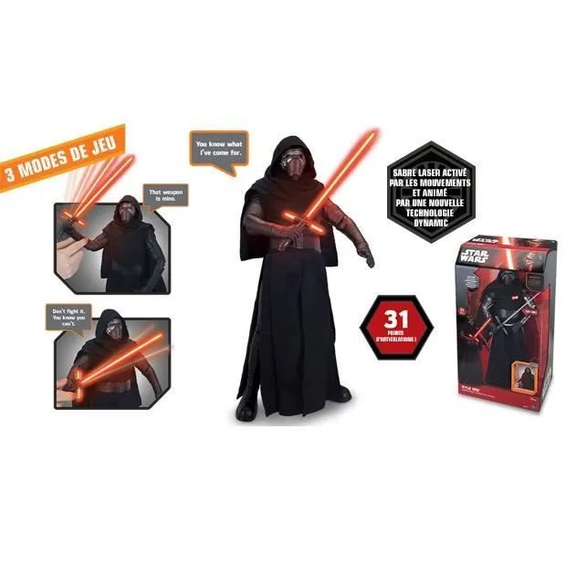 Figurine interactive Kylo Ren Star Wars 7 - Giochi Preziosi - 44 cm-1