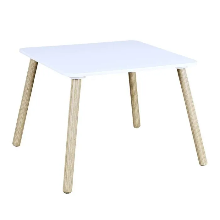 Home Deco Kids HD6764 Table et 2 Chaises Enfant Licorne Lily Blanc beige et multicolore-3