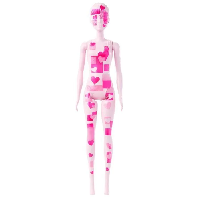 Poupée Barbie couleur surprise Color Reveal Total Jeans + accessoires-3