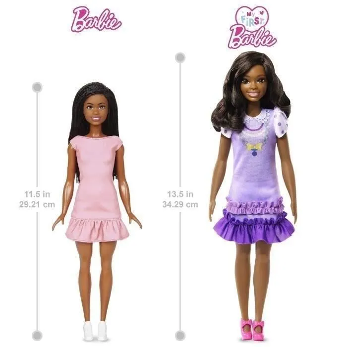 Barbie®-Ma Première Barbie-Poupée Brooklyn pour tout-petits HLL20-1