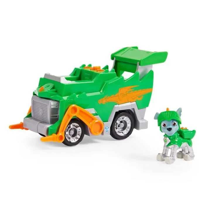 Véhicule + Figurine Rocky Rescue Knights La Pat' Patrouille - PAW PATROL - Thème médiéval-1