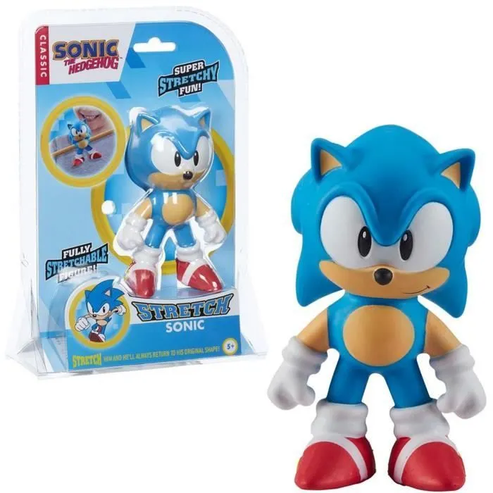 STRETCH ARMSTRONG - GIOCHI PREZIOSI - Personnage étirable Sonic - Jouet pour enfants dès 5 ans-0