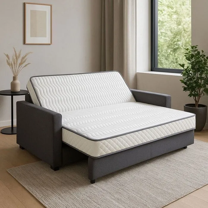 Matelas BZ 140x190 Latex 80kg/m³ - Hauteur 15 cm - Confort et soutien garantis - MATELAS GOLD BZ 15 CM-0