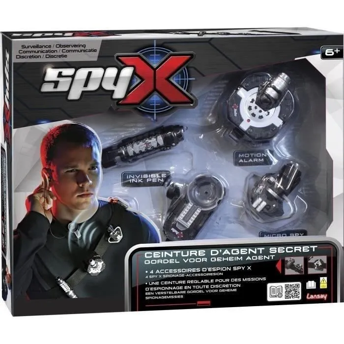 Jeu d'espion - LANSAY - 21085 - Spy X - Ceinture D'Agent Secret-0
