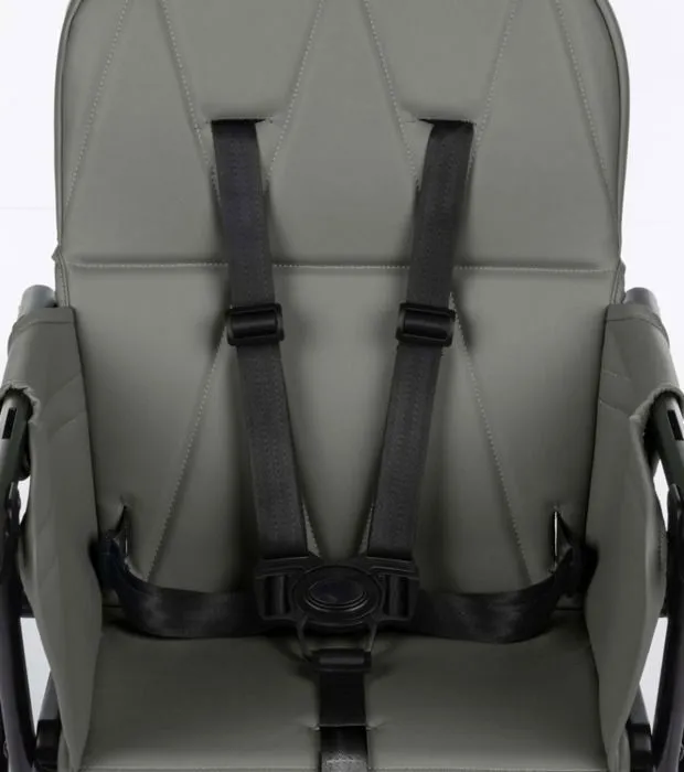 BEBECONFORT LILY Chaise haute bébé, ultra compacte et légère, confort optimal, de 6 mois à 3 ans, jusqu'à 15 kg, Mineral Gray-4