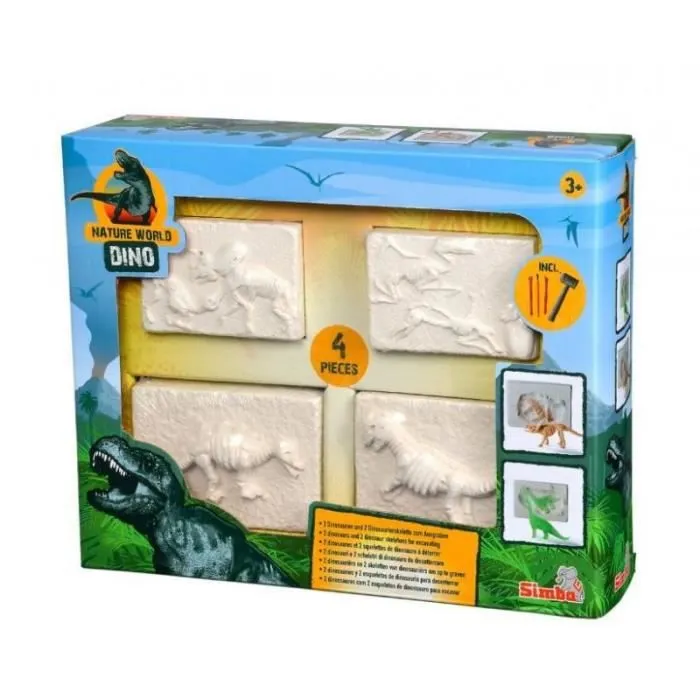 Kit de creusage - Simba - 104342552 - 2 figures - 2 skeletons - Mixte-0